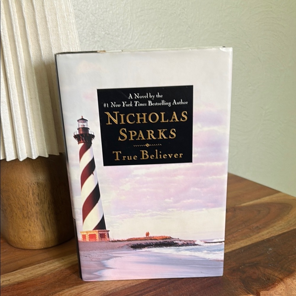 Nicholas Sparks 'True Believer' Hardcover Book